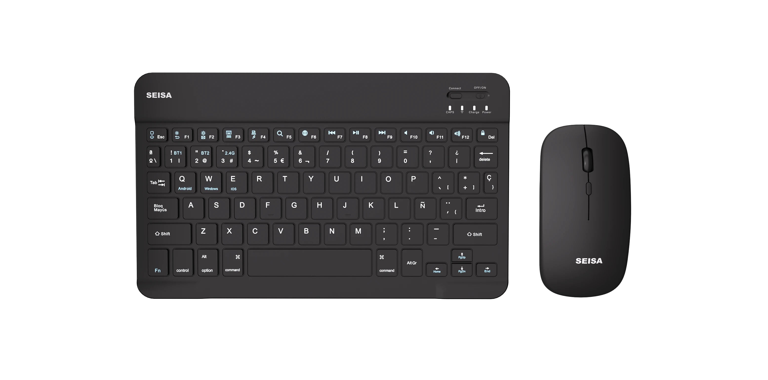 Teclado + mouse inalámbricos DN-H038