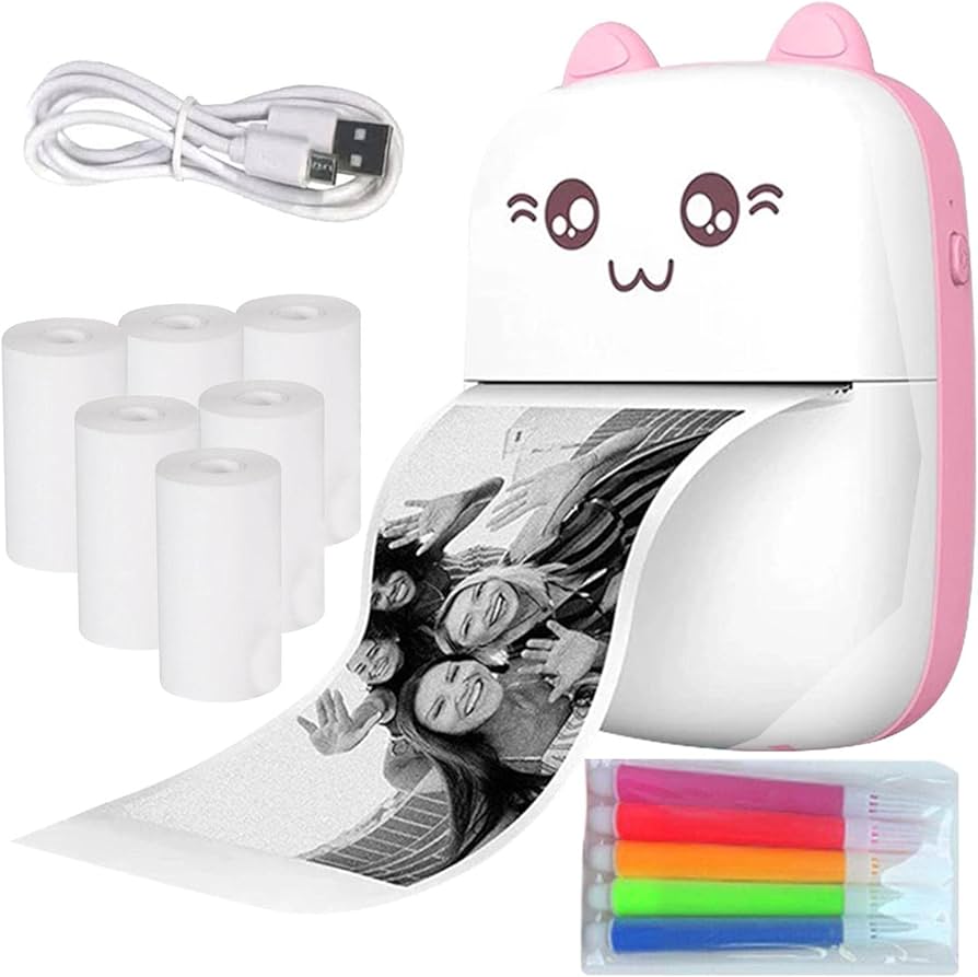 Mini impresora portátil para niñ@