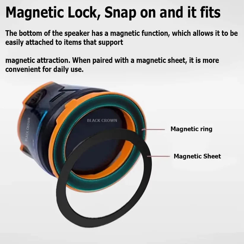Bocina bluetooth magnética DY100