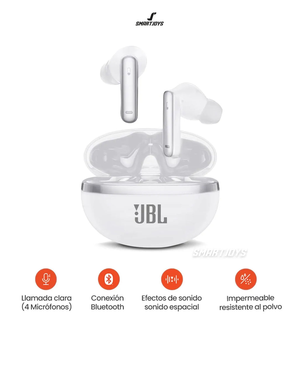 Audífonos inalámbricos JBL BUDSPOR4
