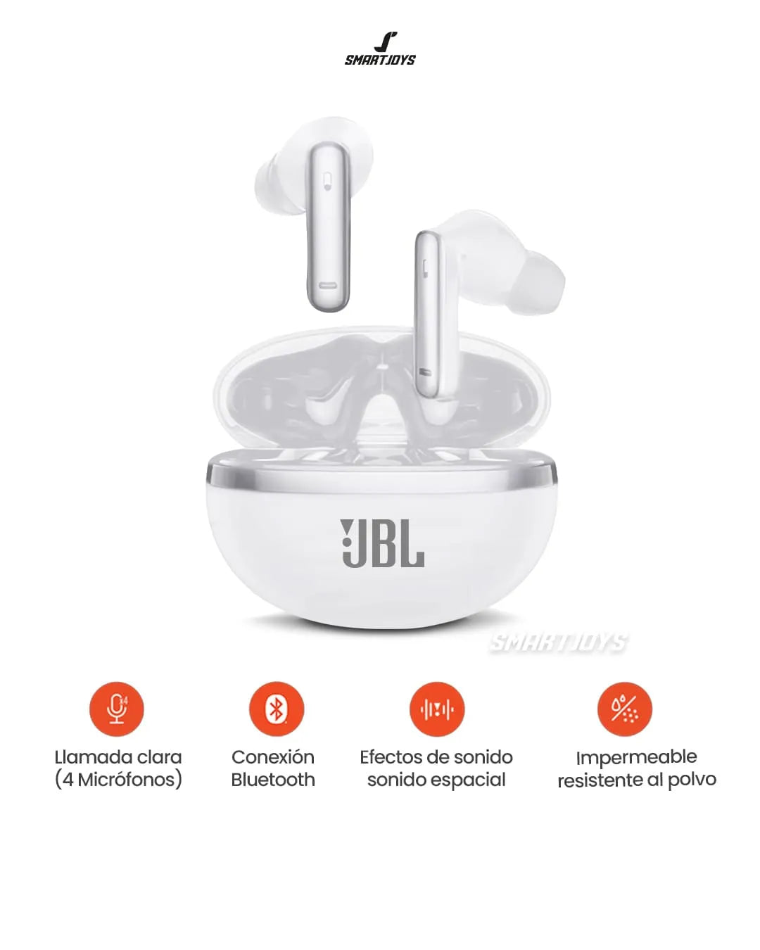 Audífonos inalámbricos JBL BUDSPOR4