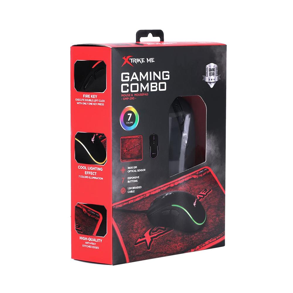 Como gamer mouse + mousepad