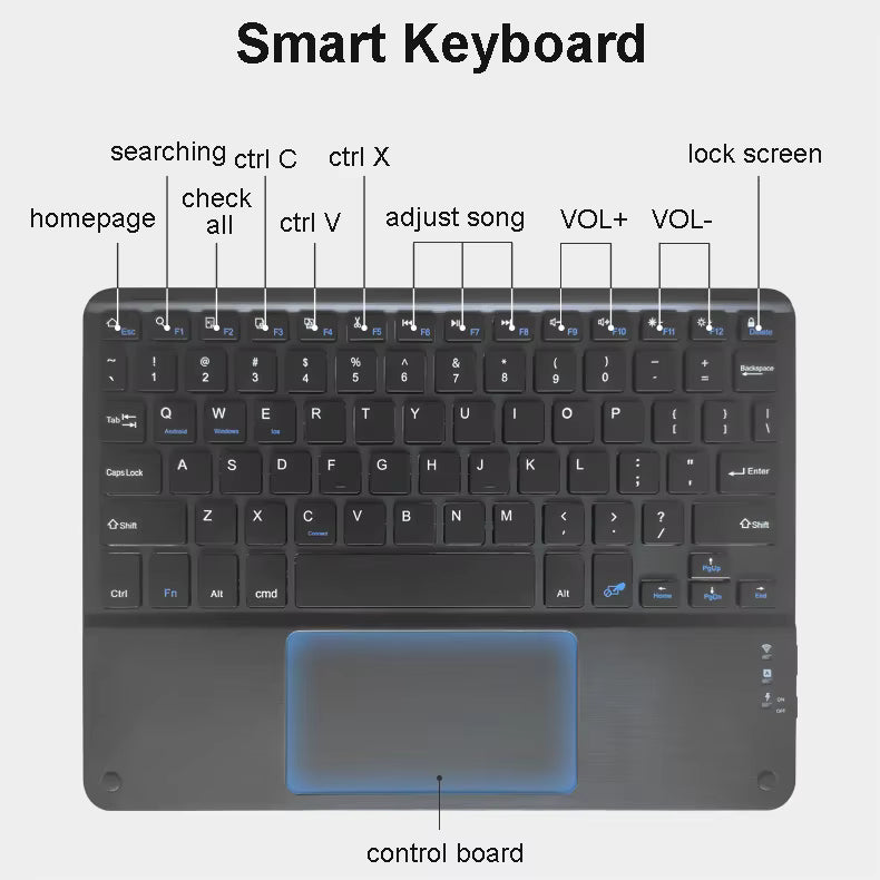 Teclado bluetooth BK-Z15