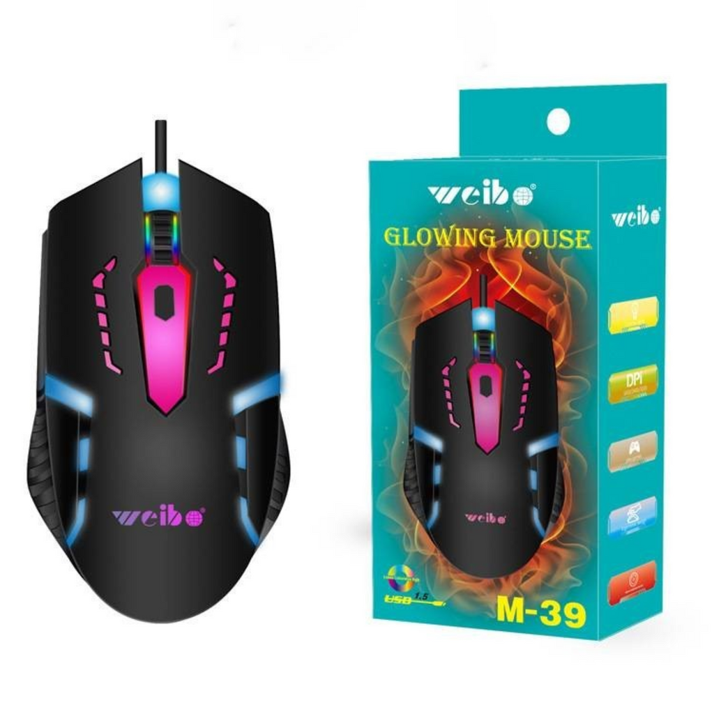 Mouse ergonómico gamer M-39
