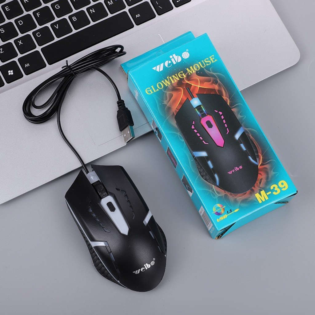 Mouse ergonómico gamer M-39