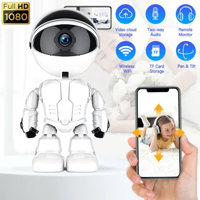 CAMARA DE SEGURIDAD ROBOT SMART WIFI